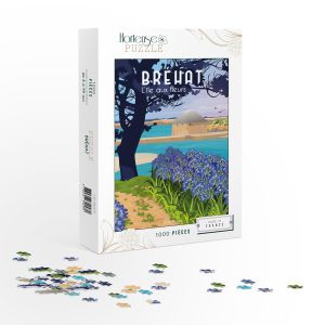 Puzzle Bréhat – L’île aux fleurs 1000 pièces