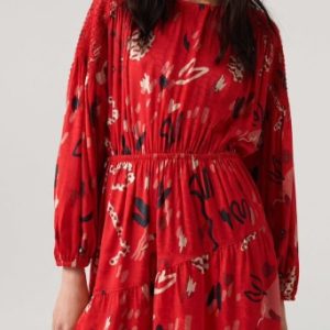 Ba&Sh robe midi « Rilla »