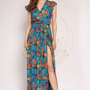 Robe Bohème Longue Fleurie