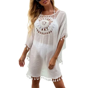 Robe De Plage Dentelle