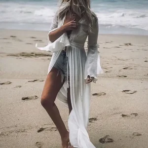 Robe De Plage Élégante
