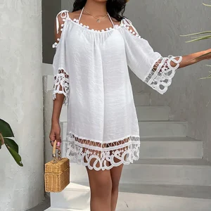 Robe De Plage Tricot