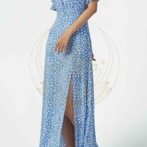 Robe Longue Fleurie Bohème