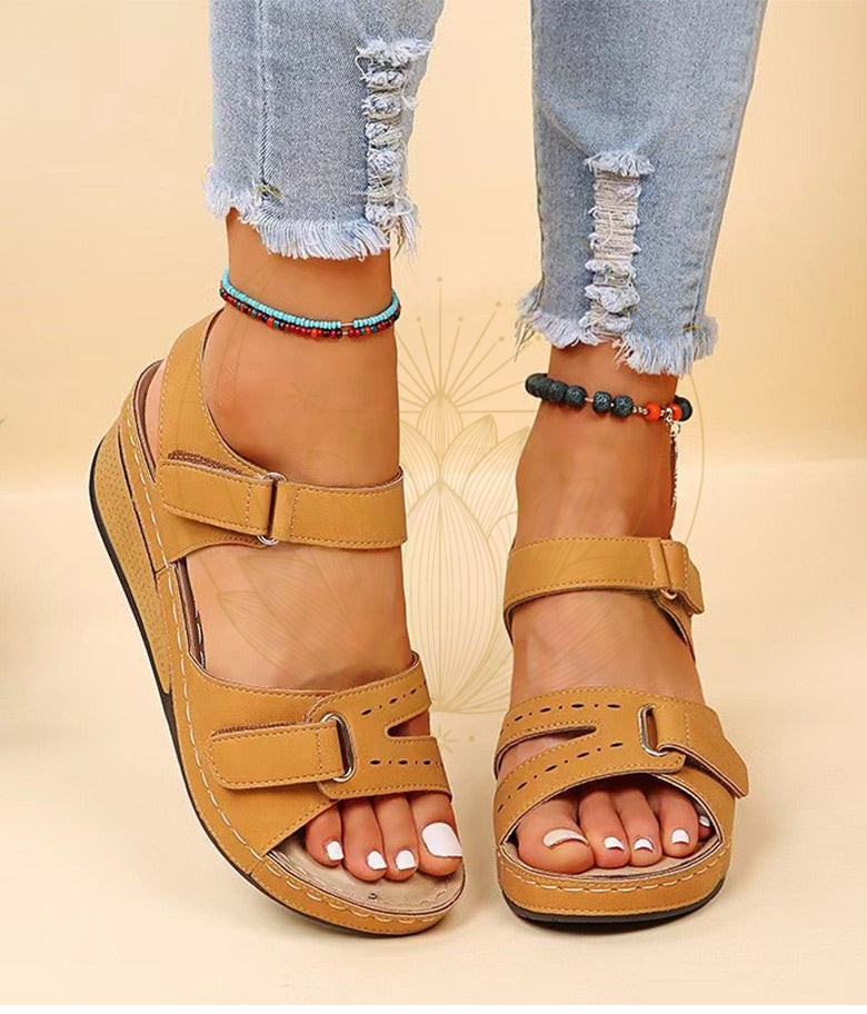 Sandales À Talons Compensés – Image 6