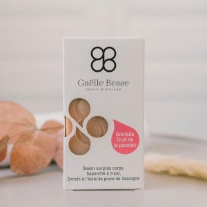 Savon corps, naturel parfumé – Grenade Fruit de la passion