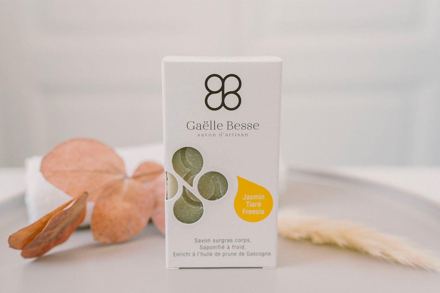 Savon corps Jasmin Tiaré Freezia