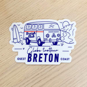 Stickers Globe Trotteur Breton