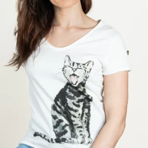 T-shirt Victor - chat