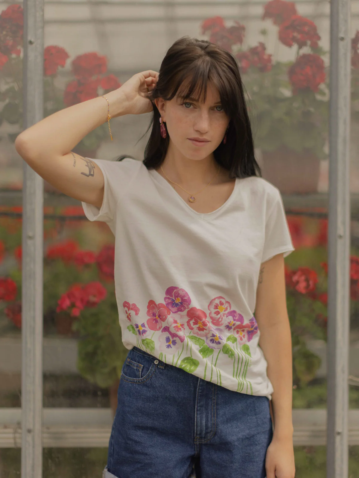 T-shirt Victor - Pensées