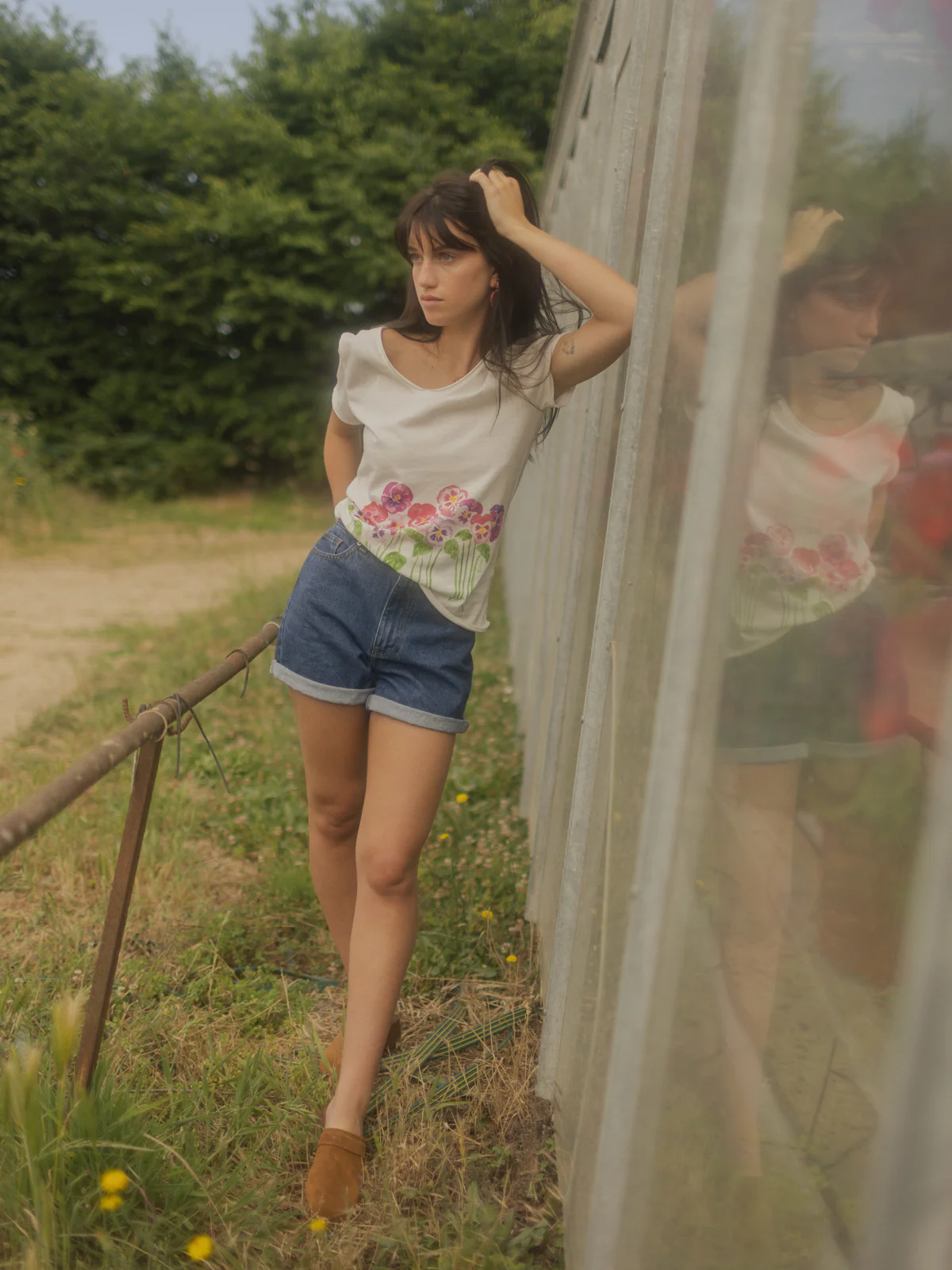 T-shirt Victor - Pensées – Image 3