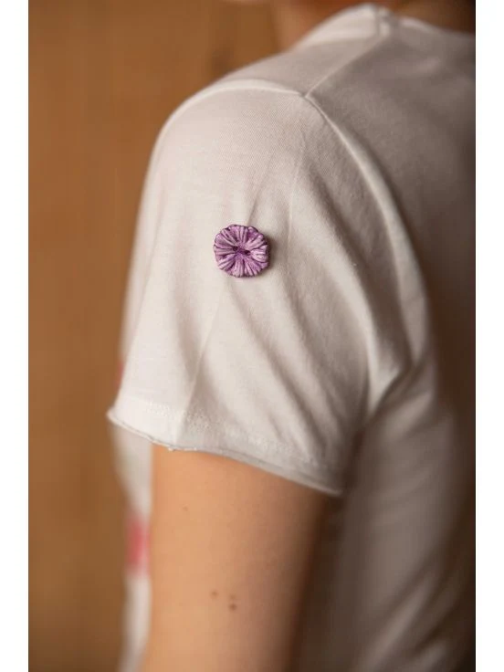 T-shirt Victor - fleur sauvage – Image 3